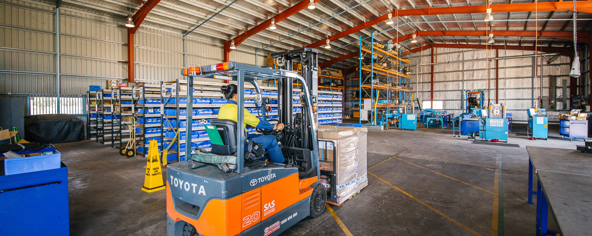 Gracemere warehouse forklift