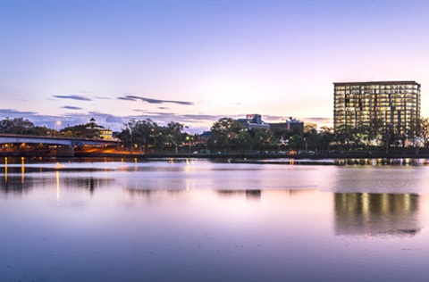 Rockhampton Fitzroy River Edge Empire Bridge