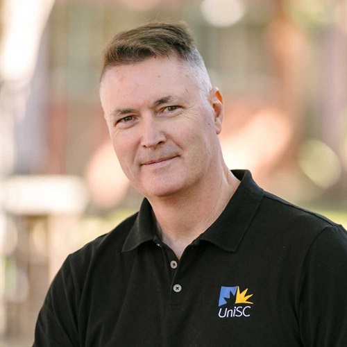 Headshot of Wayne Graham from the University of the Sunshine Coast