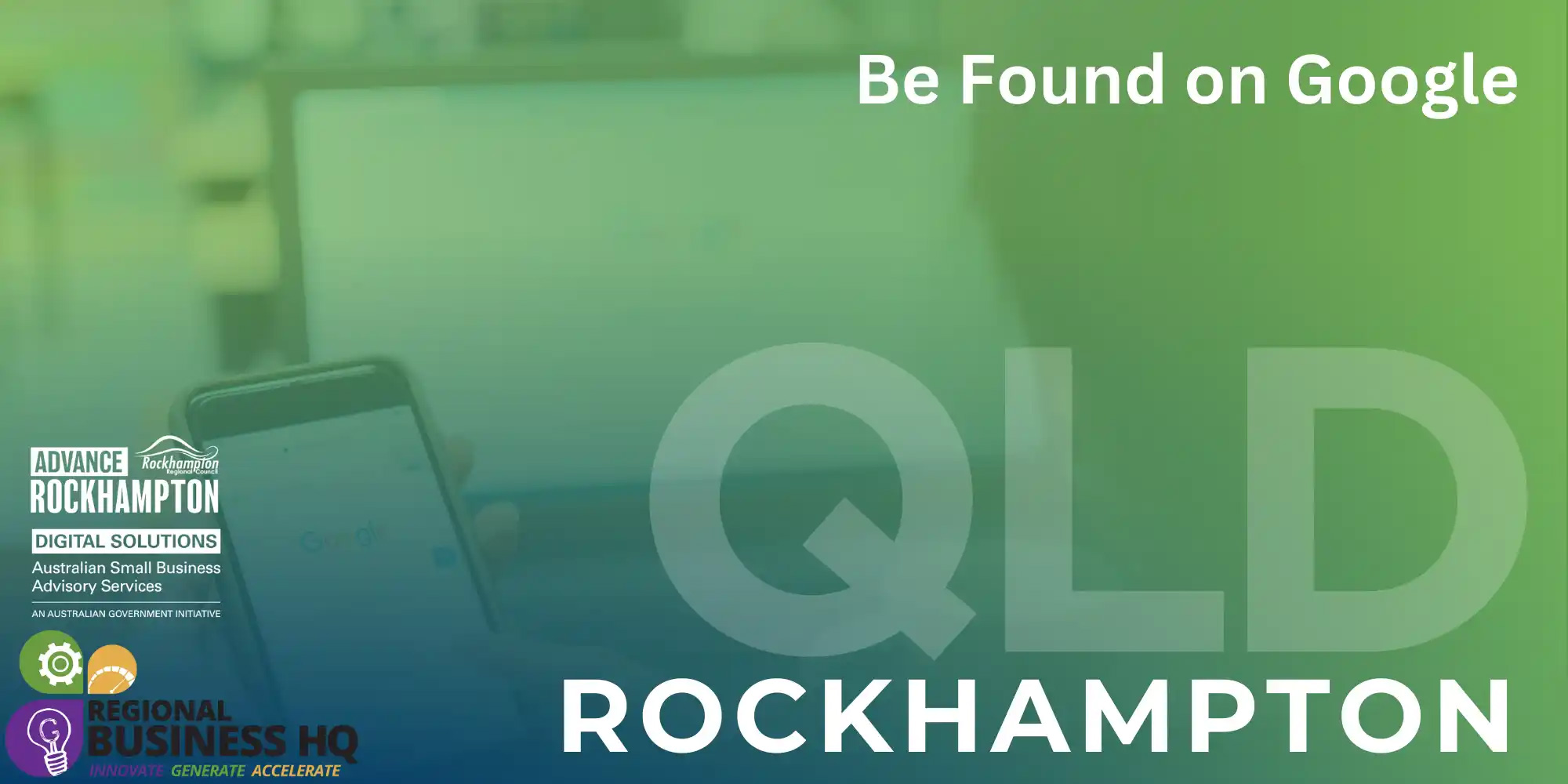 A hand is holding up a magnifying glass to a superimposed internet search bar